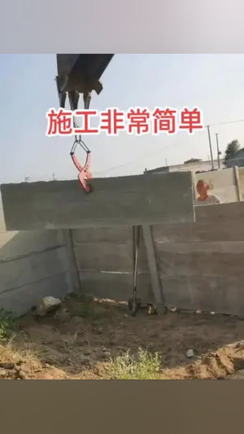 高溫下的堅守 水泥圍墻廠家的施工現場實拍